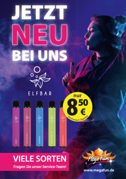 Elfbar DIN A4 Plakat